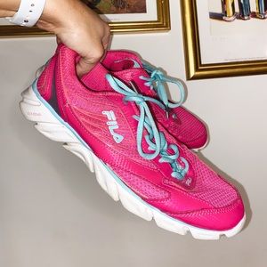 Pink FILA Running Shoes